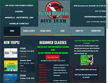 Tablet Screenshot of islandhopperscuba.com